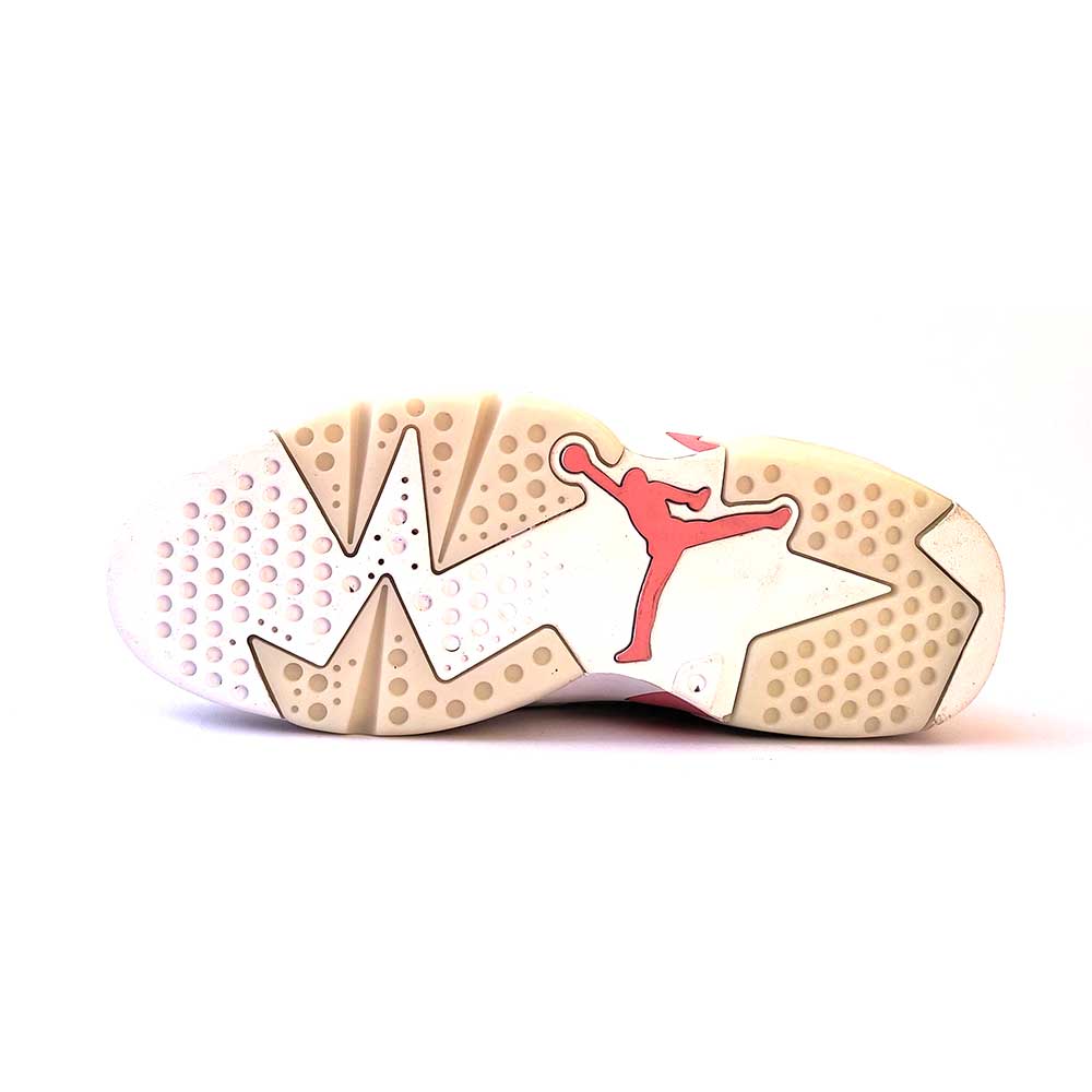 Nike Air Jordan 6 Retro women's basketball shoes سفید کالباسی