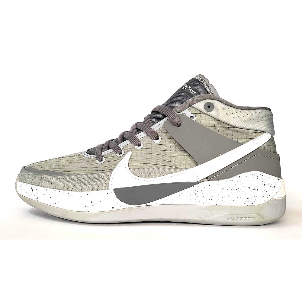 کفش بسکتبال نایک مدل Nike KD 13 طوسی سفید