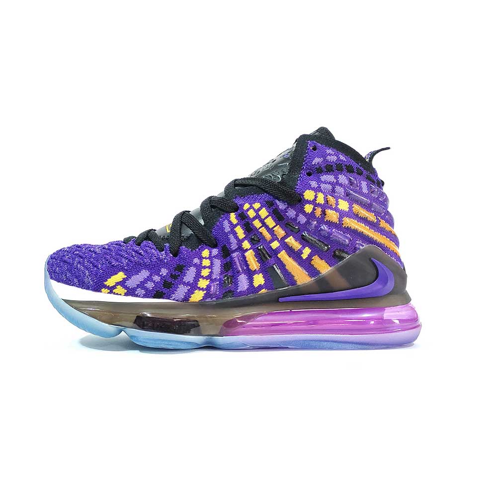 کفش بسکتبال زنانه نایک مدل Nike Lebron 17 بنفش