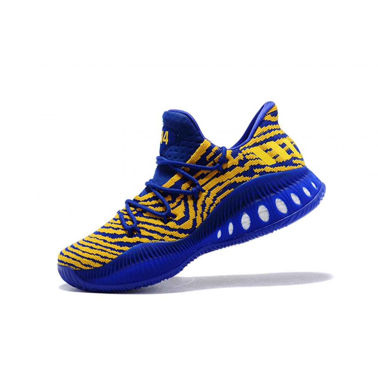 کفش بسکتبال آدیداس crazy explosive زرد آبی