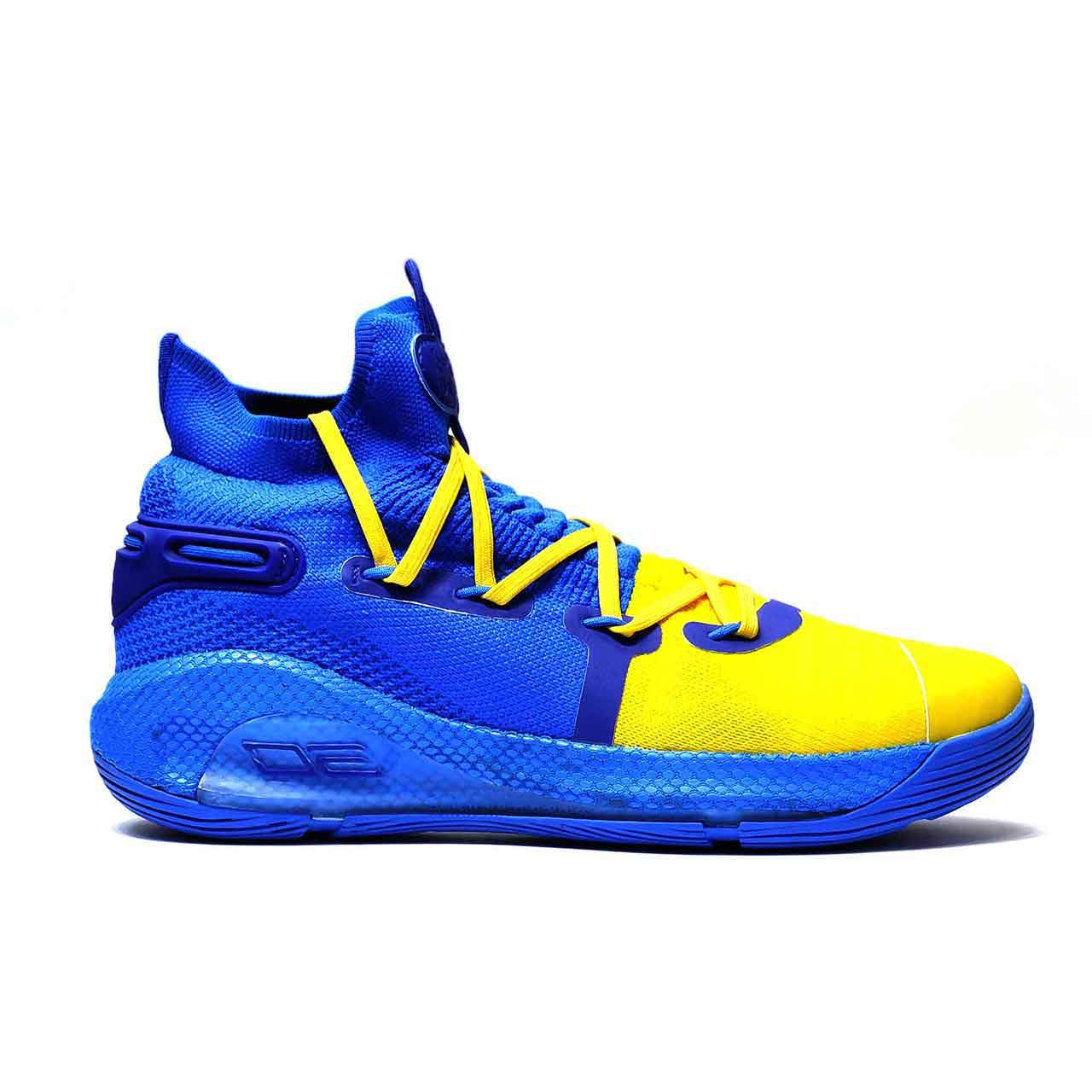 under armour curry 5 blue yellow