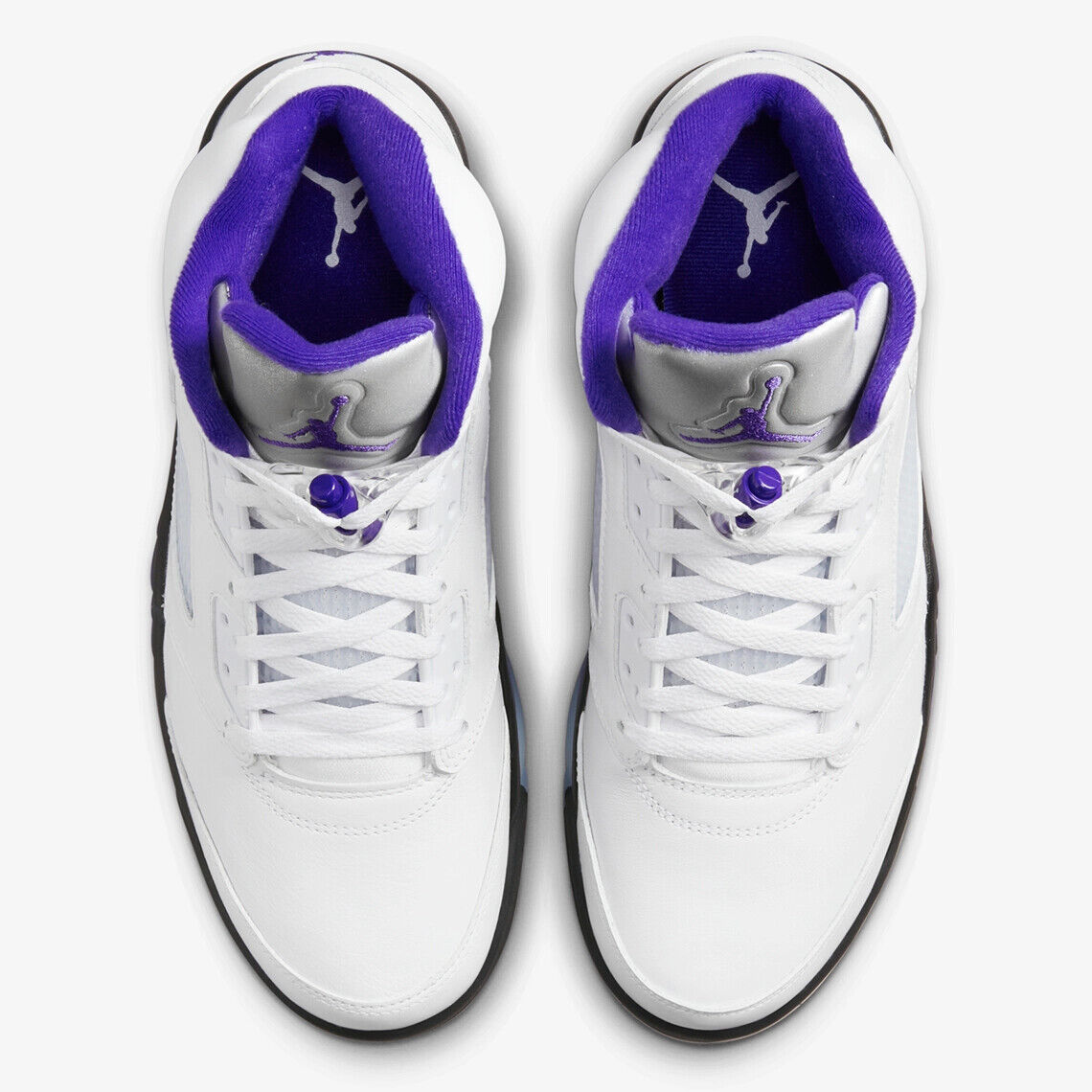 کفش بسکتبال نایک مدل Nike Air Jordan 5 White Purple