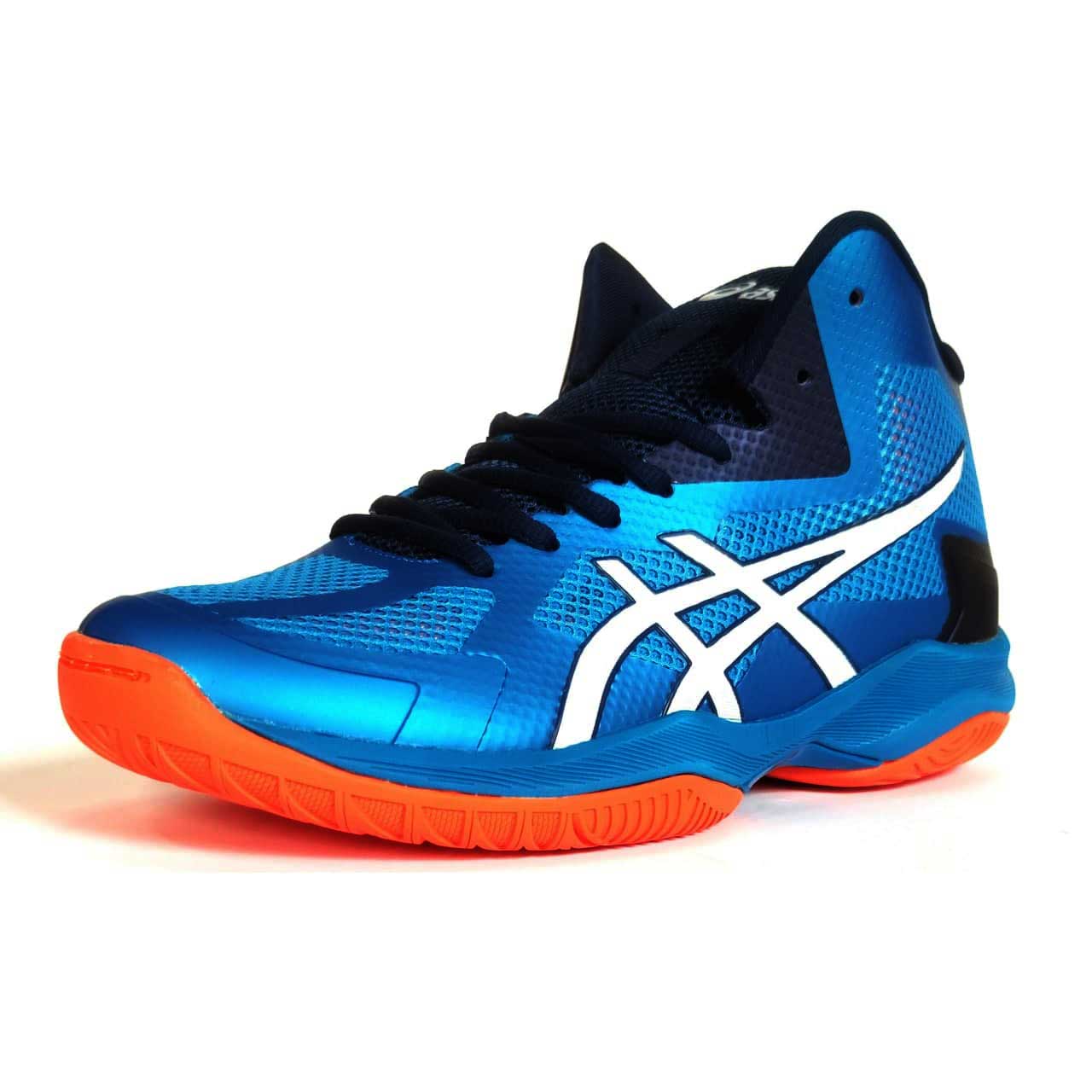 کفش والیبال آسیکس مدل V SWIFT FF MT LAKEBLUE/NAVY/ORANGE