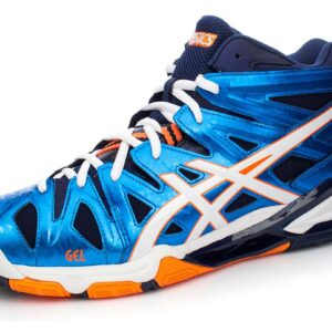 کفش والیبال Asics gel sensei 5 mt آبی/سفید